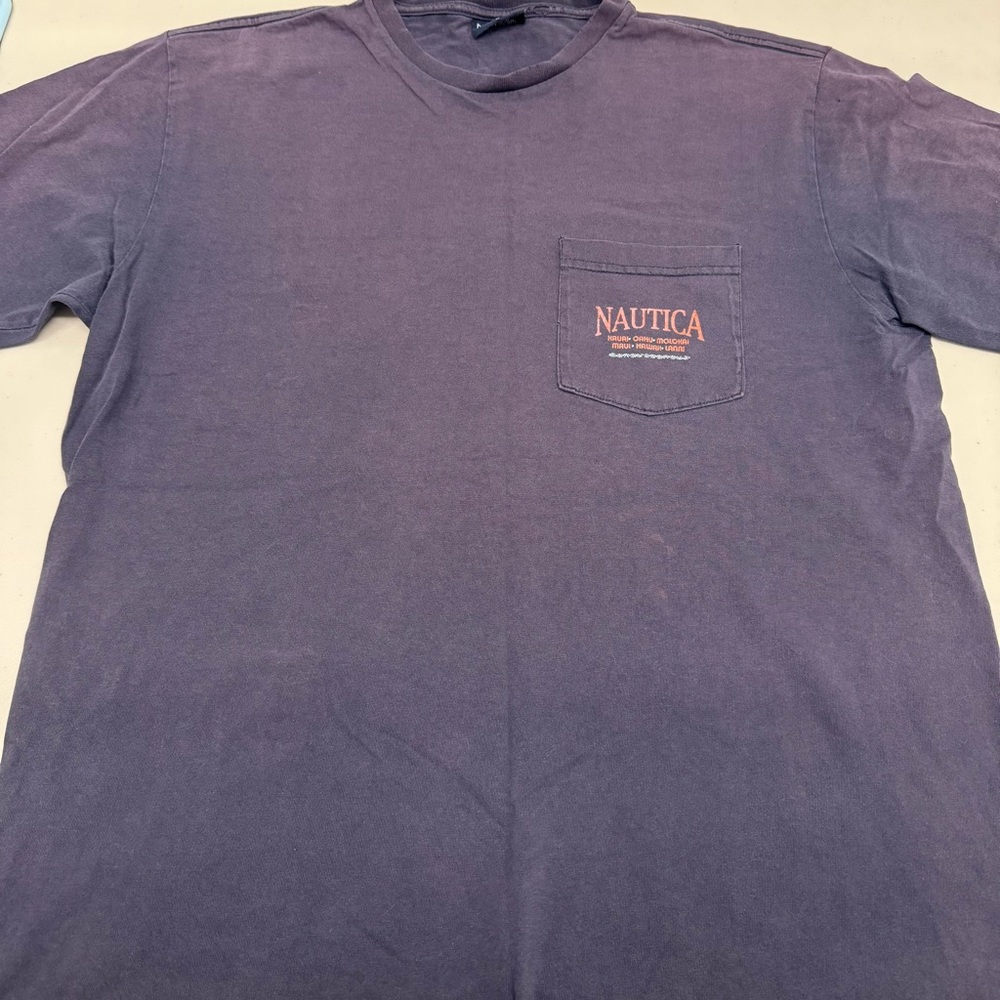 Vintage Nautica Graphic T-Shirt (Made in Canada) - Size M